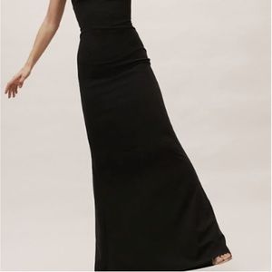 Black BHLDN Madison dress 4
